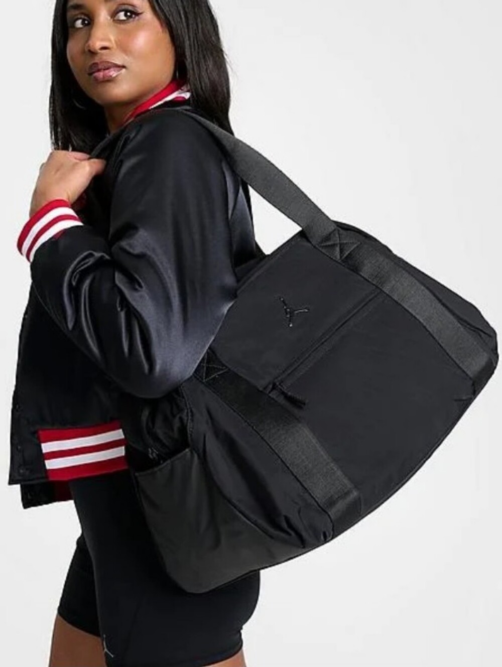 NWT Jordan Black Duffle Bag